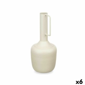 Vase With handle Light brown Steel 12 x 30 x 12 cm (6 Units) by Gift Decor, Vases - Ref: S3631352, Price: 32,67 €, Discount: %