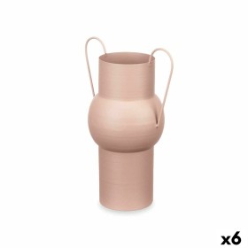 Vase DKD Home Decor Doré Aluminium Bicolore Fer Moderne (17 x 17 x 41 cm) | Tienda24 - Global Online Shop Tienda24.eu