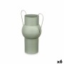 Vase grün Stahl 22 x 32 x 14 cm (6 Stück) von Gift Decor, Vasen - Ref: S3631364, Preis: 54,06 €, Rabatt: %