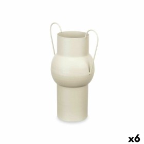 Vaso Marrom claro Aço 22 x 32 x 14 cm (6 Unidades) de Gift Decor, Jarrões - Ref: S3631368, Preço: 58,65 €, Desconto: %