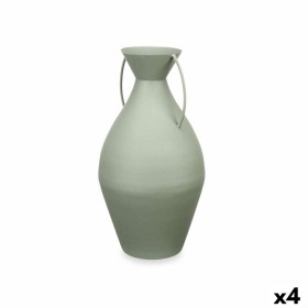 Vase 22 x 43 x 22 cm Green Steel (4 Units) by Gift Decor, Vases - Ref: S3631396, Price: 57,35 €, Discount: %