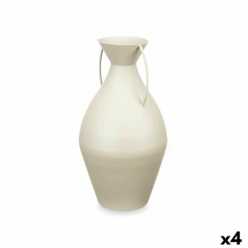 Vase Light brown Steel 22 x 43 x 22 cm (4 Units) by Gift Decor, Vases - Ref: S3631400, Price: 57,35 €, Discount: %