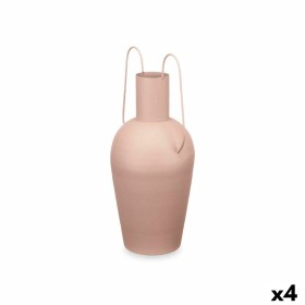 Vase Blanc Doré Aluminium Verre 25 x 25 x 48 cm | Tienda24 - Global Online Shop Tienda24.eu