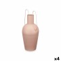 Vase With handles Sand Steel 24 x 45 x 18 cm (4 Units) by Gift Decor, Vases - Ref: S3631402, Price: 57,35 €, Discount: %