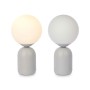 Lampada da tavolo Sfera 40 W Bianco Grigio Ceramica 15 x 28,5 x 15 cm (4 Unità) di Gift Decor, Lampade da tavolo e abat-jour ...