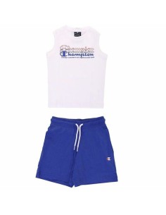 Ensemble de Sport pour Enfants Adidas 3 Stripes Bleu | Tienda24 Tienda24.eu