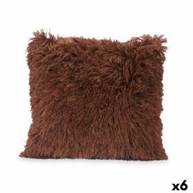 Coussin Marron Coton Polyester 45 x 2 x 45 cm (6 Unités) de Gift Decor, Coussins - Réf : S3631548, Prix : 60,11 €, Remise : %