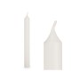 Set di Candele Bianco 2 x 2 x 15 cm (12 Unità) di Acorde, Candele - Rif: S3631564, Prezzo: 18,76 €, Sconto: %