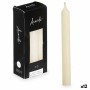 Candle Set 2 x 2 x 15 cm Cream (12 Units) | Tienda24 - Global Online Shop Tienda24.eu