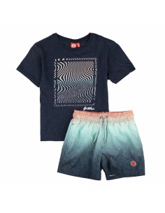 Conjunto Deportivo para Niños Converse Core Tee Ft Short Negro Gris Bebés | Tienda24 Tienda24.eu