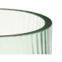 Vase Rayures Vert Verre 9,5 x 16,5 x 9,5 cm (8 Unités) | Tienda24 - Global Online Shop Tienda24.eu