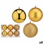 Conjunto de bolas de Natal Dourado PVC Ø 12 cm (6 Unidades) de Krist+, Natal - Ref: S3631722, Preço: 39,82 €, Desconto: %