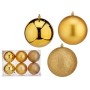 Conjunto de bolas de Natal Dourado PVC Ø 12 cm (6 Unidades) de Krist+, Natal - Ref: S3631722, Preço: 39,82 €, Desconto: %