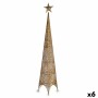 Albero di Natale Stella Torre Dorato Metallo Plastica 34 x 154 x 34 cm (6 Unità) di Krist+, Natale - Rif: S3631726, Prezzo: 7...