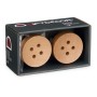 Grucce Marrone Legno Tasti Set 2 Pezzi (6 Unità) di Gift Decor, Ganci appendi cappotto - Rif: S3631849, Prezzo: 32,74 €, Scon...