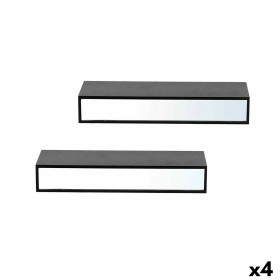 Estantes Madera MDF 2 Piezas Espejo Set (4 Unidades) de Gift Decor, Estantes flotantes - Ref: S3631863, Precio: 36,83 €, Desc...