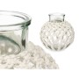 Vase White Cloth Glass 25 x 26,5 x 25 cm (4 Units) Macrame by Gift Decor, Vases - Ref: S3631880, Price: 46,28 €, Discount: %