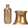 Vaso Dourado Metal 16 x 42 x 16 cm (4 Unidades) Com relevo de Gift Decor, Jarrões - Ref: S3631890, Preço: 58,48 €, Desconto: %