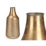 Vaso Dourado Metal 21 x 44 x 21 cm (4 Unidades) Com relevo | Tienda24 - Global Online Shop Tienda24.eu