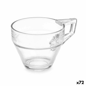 Cup Transparent Glass (72 Units) Coffee 200 ml by Vivalto, Cups - Ref: S3631906, Price: 54,86 €, Discount: %