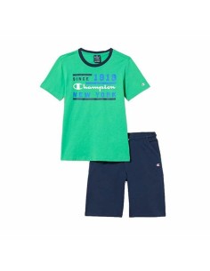 Conjunto Deportivo para Niños Adidas 3 Stripes Azul | Tienda24 Tienda24.eu