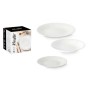 Set di Stoviglie Bianco Vetro (2 Unità) 18 Pezzi di Vivalto, Servizi combinati - Rif: S3631911, Prezzo: 35,25 €, Sconto: %