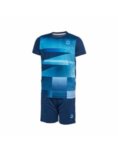 Children's Sports Outfit Adidas 3 Stripes Blue | Tienda24 Tienda24.eu