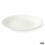 Flat Plate White 24 x 2 x 24 cm (24 Units) by Vivalto, Plates and dishes - Ref: S3631913, Price: 26,54 €, Discount: %