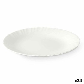 Piatto da pranzo Bianco 24 x 2 x 24 cm (24 Unità) di Vivalto, Piatti e teglie - Rif: S3631913, Prezzo: 26,54 €, Sconto: %