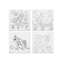 Tela Branco Tecido 25 x 25 x 1,5 cm Para pintar animais (24 Unidades) de Pincello, Tinta - Ref: S3631927, Preço: 37,09 €, Des...