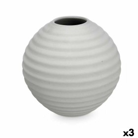 Achète Vase Gris Céramique 25 x 25 x 25 cm (3