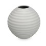 Vase Gris Céramique 25 x 25 x 25 cm (3 Unités) Sphère de Gift Decor, Vases - Réf : S3631943, Prix : 32,38 €, Remise : %