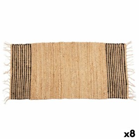 Alfombra Negro Natural Rayas 70 x 1 x 140 cm (8 Unidades) de Gift Decor, Alfombras infantiles - Ref: S3631987, Precio: 82,33 ...