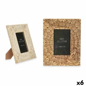 Fotorahmen Weiß Braun Mango-Holz Buddha 20 x 25 x 1,5 cm (6 Stück) von Gift Decor, Wand- und Tischrahmen - Ref: S3632019, Pre...