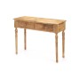 Hall Table with 2 Drawers Brown Mango wood 98 x 77 x 42 cm Stripes by Gift Decor, Tables - Ref: S3632052, Price: 115,62 €, Di...