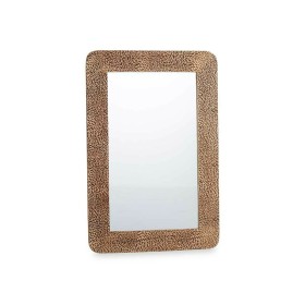 Wall mirror Brown Mango wood Sheets 90 x 60 x 2 cm by Gift Decor, Wall-Mounted Mirrors - Ref: S3632053, Price: 47,93 €, Disco...