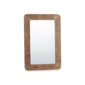 Wall mirror Alexandra House Living White Cream Metal Pine 2 x 60 x 60 cm | Tienda24 - Global Online Shop Tienda24.eu