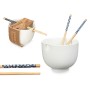 Bowl White Bamboo 24 x 10,7 x 13,3 cm Toothpicks asiatico/oriental (12 Units) | Tienda24 - Global Online Shop Tienda24.eu