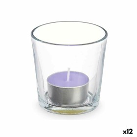 Bougie Parfumée 7 x 7 x 7 cm (12 Unités) Verre Lavande de Acorde, Bougies - Réf : S3632107, Prix : 9,20 €, Remise : %