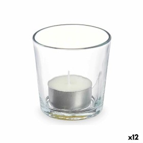 Bougie Parfumée 7 x 7 x 7 cm (12 Unités) Verre Coton de Acorde, Bougies - Réf : S3632115, Prix : 9,20 €, Remise : %