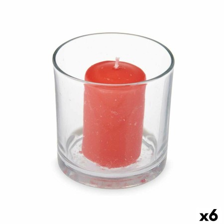 Bougie Parfumée 10 x 10 x 10 cm (6 Unités) Verre Fruits rouges de Acorde, Bougies - Réf : S3632117, Prix : 10,83 €, Remise : %