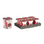 Scented Candle 10 x 10 x 10 cm (6 Units) Glass Red fruits | Tienda24 - Global Online Shop Tienda24.eu