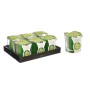 Vela Perfumada 10 x 10 x 10 cm (6 Unidades) Copo Bambu de Acorde, Velas - Ref: S3632127, Preço: 10,07 €, Desconto: %