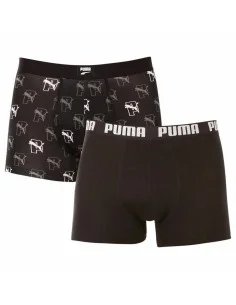 Boxer da Uomo Puma Cat Aop 2 Unità Nero da Puma, Boxer - Ref: S64110999, Precio: 21,22 €, Descuento: %