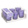 Scented Candle Set 16 x 6,5 x 11 cm (12 Units) Glass Lavendar by Acorde, Candles - Ref: S3632135, Price: 31,47 €, Discount: %