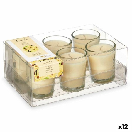 Conjunto de Velas Perfumadas 16 x 6,5 x 11 cm (12 Unidades) Copo Baunilha de Acorde, Velas - Ref: S3632137, Preço: 31,47 €, D...