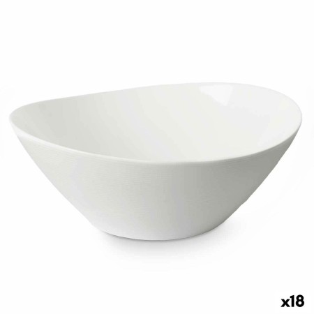 Cuenco Blanco Vidrio 25 x 10 x 23 cm (18 Unidades) de Vivalto, Platos y fuentes - Ref: S3632179, Precio: 39,99 €, Descuento: %