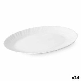 Fuente de Cocina Blanco Vidrio 30,5 x 2,5 x 23,5 cm (24 Unidades) de Vivalto, Platos y fuentes - Ref: S3632185, Precio: 37,73...