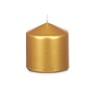 Candle Golden 7 x 7,5 x 7 cm (24 Units) | Tienda24 - Global Online Shop Tienda24.eu