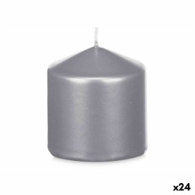 Vela Prateado 7 x 7,5 x 7 cm (24 Unidades) de Acorde, Velas - Ref: S3632191, Preço: 38,47 €, Desconto: %